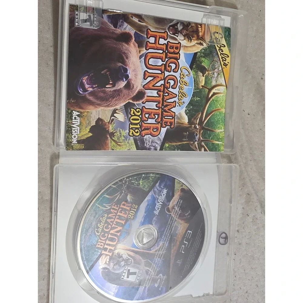 Cabelas Big Game Hunter 2012 Sony PS3 PlayStation 3 Activision Hunting Game‎